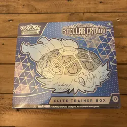 Pokemon TCG Stellar Crown Elite Trainer Box Factory Sealed ETB - Image 1