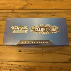 Pokemon TCG Stellar Crown Elite Trainer Box Factory Sealed ETB - Image 2