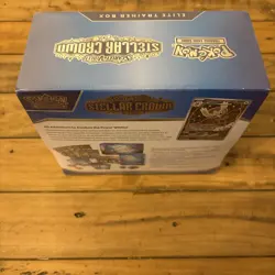 Pokemon TCG Stellar Crown Elite Trainer Box Factory Sealed ETB - Image 3