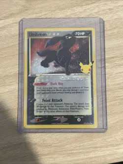 Pokemon Umbreon Gold Star 17/17 Holo Rare Celebrations - Ungraded NM/M - Image 3