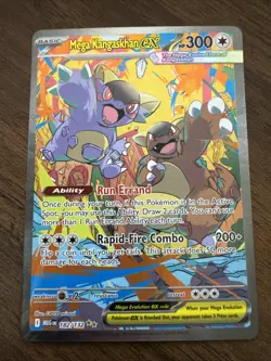 Pokemon Mega Kangaskhan ex 182/132 Me01: Mega Evolution SIR Holo - Image 1