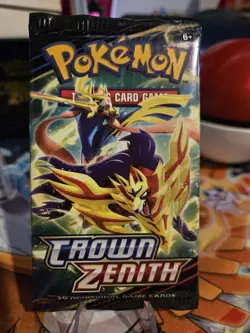 Pokemon TCG Crown Zenith Sealed Booster Pack - Image 1
