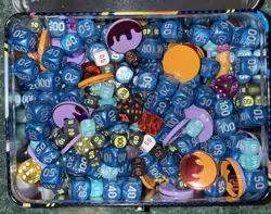 Pokemon TCG Assorted Status Coins & Dice Scarlet & Violet & Mega Evolution Eras - Image 1
