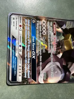 Pokemon Melmetal GX SM178 Sun & Moon Black Star Promo 19' Holo Stage 1 LP - Image 4