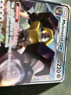 Pokemon Melmetal GX SM178 Sun & Moon Black Star Promo 19' Holo Stage 1 LP - Image 5