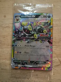 Pokemon Prismatic Evolutions EX Lot - Sylveon, Vaporeon, Umbreon - Image 4