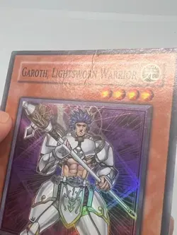 Yugioh! Garoth, The Lightsowrn Warrior Super Rare TU01-EN002 Turbo Pack MP - Image 4