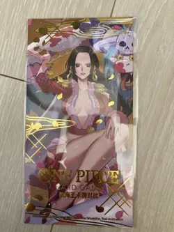 IN STOCK Onepiece Card Game Chinese Boa Hancock P-066 2025 New Year Red Packet - Image 1