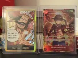 Monkey.D.Luffy (Treasure Booster Set) ST10-006 One Piece Promo & Op13 Gold Don! - Image 1
