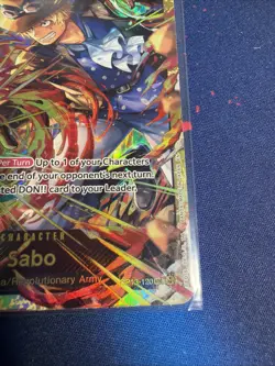 Sabo OP13-120 Secret Rare SEC SP NM One Piece Carrying On His Will - Image 2
