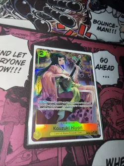 Kouzuki Hiyori Op06-106 Alt Art / Wings of Captain One Piece Card NM - Image 2