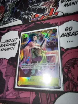 Kouzuki Hiyori Op06-106 Alt Art / Wings of Captain One Piece Card NM - Image 3
