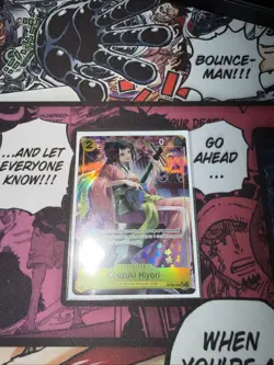 Kouzuki Hiyori Op06-106 Alt Art / Wings of Captain One Piece Card NM - Image 4