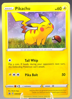 Pikachu - SWSH039 Promo SWSH: Sword & Shield Promo Cards Pokemon TCG NM - Image 4