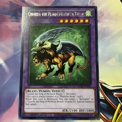 Yugioh Card Chimera The Flying Mythical Beast MZMI-EN040 1st Edition Rare NP - Image 1