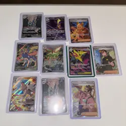 Pokemon TCG Scarlet and Violet Bundle 10 full art Cards Joblot see pics - Image 2
