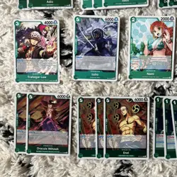 One Piece TCG Lim Deck OP09 With Rares + extra cards - Image 4