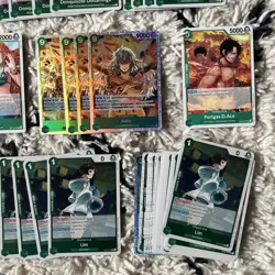 One Piece TCG Lim Deck OP09 With Rares + extra cards - Image 5