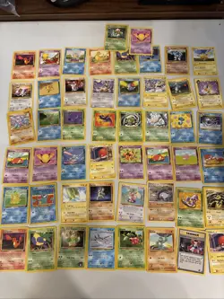 Pokemon Card Game Lot Vintage Card Lot Of 50 - Image 1
