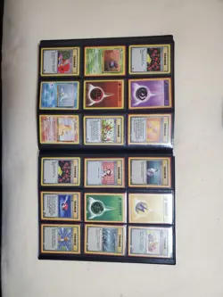 288 WOTC Cards + Binder Pokemon Cards Binder Collection Lot Base Jungle Fossil - Image 4