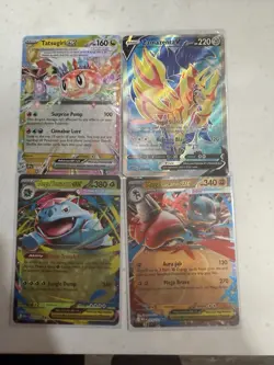 ULTRA RARE POKEMON CARDS - 4 IN TOTAL - Image 1