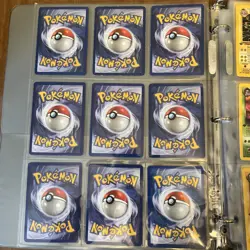Pokemon Wotc 99 Card Vintage Binder Lot All 1st Edition Base Rocket Gym Neo NM - Image 2