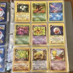 Pokemon Wotc 99 Card Vintage Binder Lot All 1st Edition Base Rocket Gym Neo NM - Image 3
