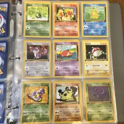 Pokemon Wotc 99 Card Vintage Binder Lot All 1st Edition Base Rocket Gym Neo NM - Image 5