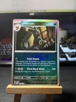 Umbreon (Poke Ball Pattern) 059/131 Pokemon Rare SV: Prismatic Evolutions Card N - Image 1