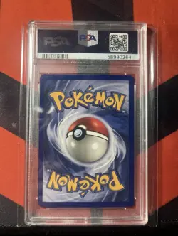 Pokemon Lapras Fossil Holo Rare #10 PSA 9 Mint WOTC Vintage 1999 TCG Card - Image 2