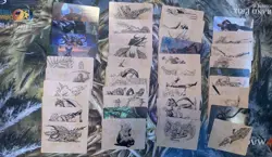 81 Commander Legends Baldur's Gate CLB Art Series Card Complete set NOT signed - Image 2