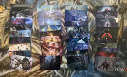 81 Innistrad Crimson Vow Art Series Card Complete Full set NOT signed - Image 1