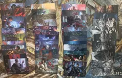 81 Innistrad Crimson Vow Art Series Card Complete Full set NOT signed - Image 2