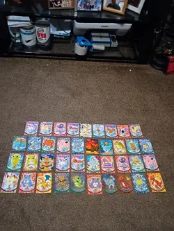 1990's Pokemon Card Lot Of 39 Vintage Estate Find Read - Image 1