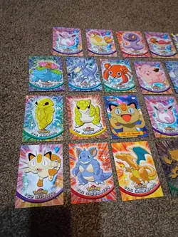 1990's Pokemon Card Lot Of 39 Vintage Estate Find Read - Image 5