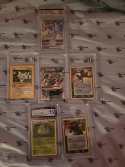 Pokemon Graded Card Lot Vintage Promo And More - Image 1
