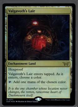 Valgavoth's Lair Duskmourn: House of Horror Foil - Image 1