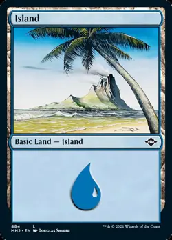 Island (484) [Modern Horizons 2] Magic MTG - Image 1