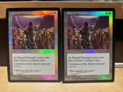 Shared Triumph Onslaught Foil Played MTG - Image 1