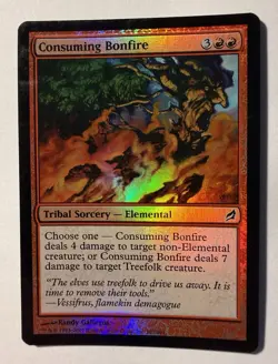 Consuming Bonfire - Foil - Lorwyn #161/301 MTG Magic The Gathering - Image 1
