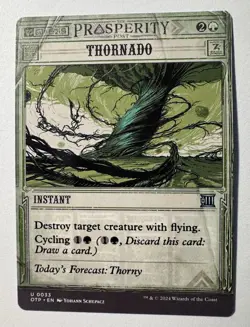 x1 Thornado OTP Breaking News MTG 33 UNCOMMON - Image 1