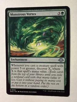 Monstrous Vortex - 162 - MH3 - NM - MTG Magic the Gathering - Image 1