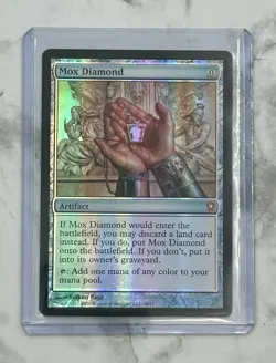 Mox Diamond MTG Magic the Gathering Foil Holo FTV From the Vault: Relics - Image 1