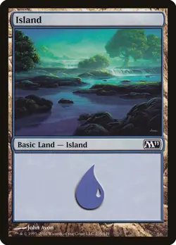 Island (235) [Magic 2011] Magic MTG - Image 1