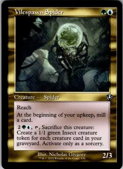 Magic | INR | Vilespawn Spider (Retro Frame) | 436 | Normal | NM - Image 1