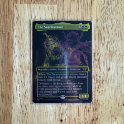 FOIL - MTG The Swarmweaver (Showcase) #363 - Duskmourn: House of Horror - Image 1