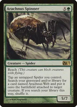 Arachnus Spinner 1x FOIL MtG FOIL Magic 2012 SP/NM - Image 1