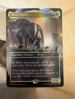 MTG Sliver Legion (1310) *Rainbow Foil* MagicCon Atlanta FIAB MT/NM Free Ship - Image 1
