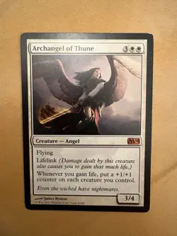 Archangel of Thune #5 *Normal* (MP) - Magic 2014 (M14) MTG - Image 1