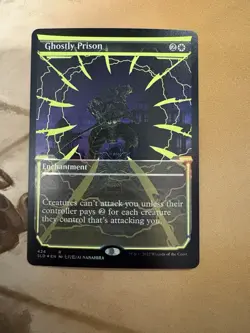 *Foil* Ghostly Prison - Full Art (424) - Neon Ink NM-Mint, English Secret Lair - Image 1